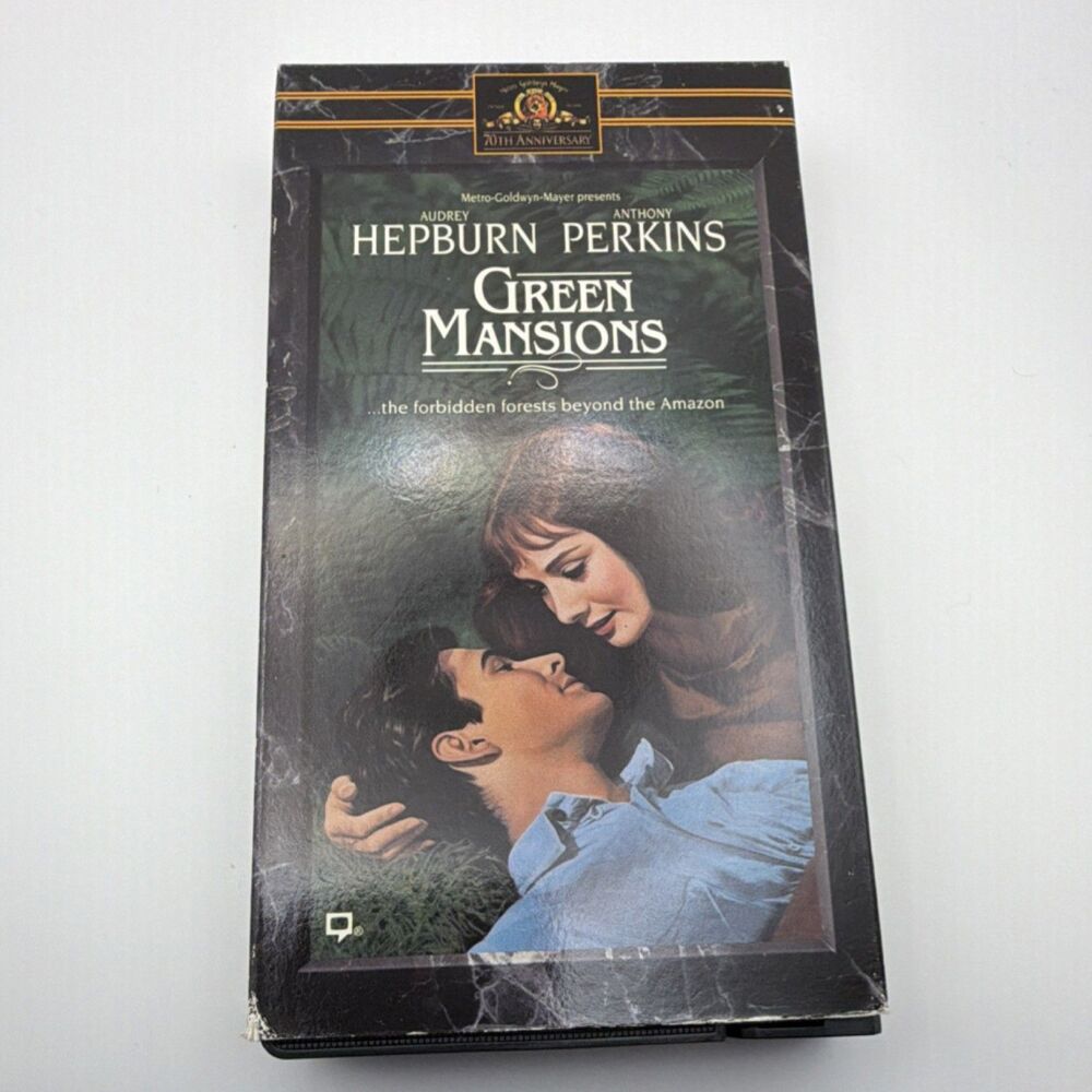 MGM/UA Green Mansions VHS 30th Anniversary Audrey Hepburn Anthony Perkins 1959